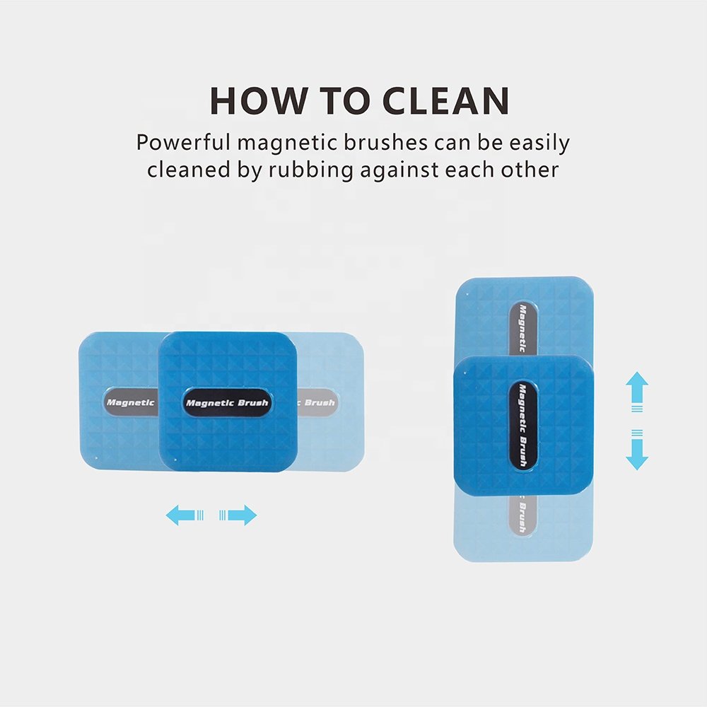 High Quality Aquarium Glass Cleaner Multi-Size Magnetic Aquarium Brush For Small Fish Tank