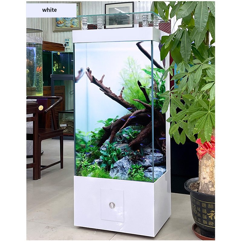 Custom Clear Cylinder Square big fish tanks large aquarium for home decoration fish tank aquarium
