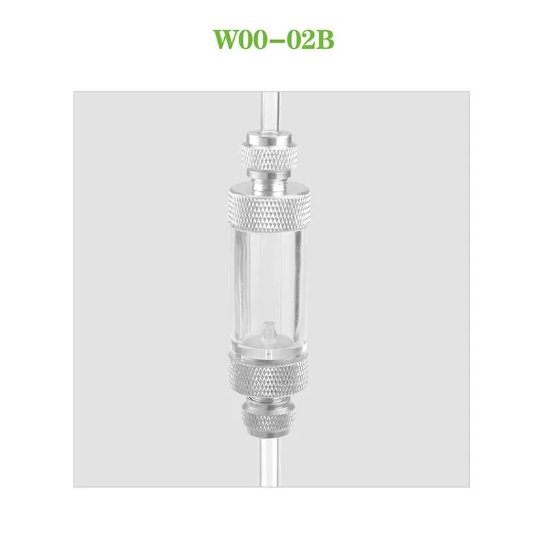 ZRDR aquarium Check Valve-Regulator Diffuser Reactor Single-Head or Dual-Head Aquarium CO2 Bubble Counter Air Pump Accessories