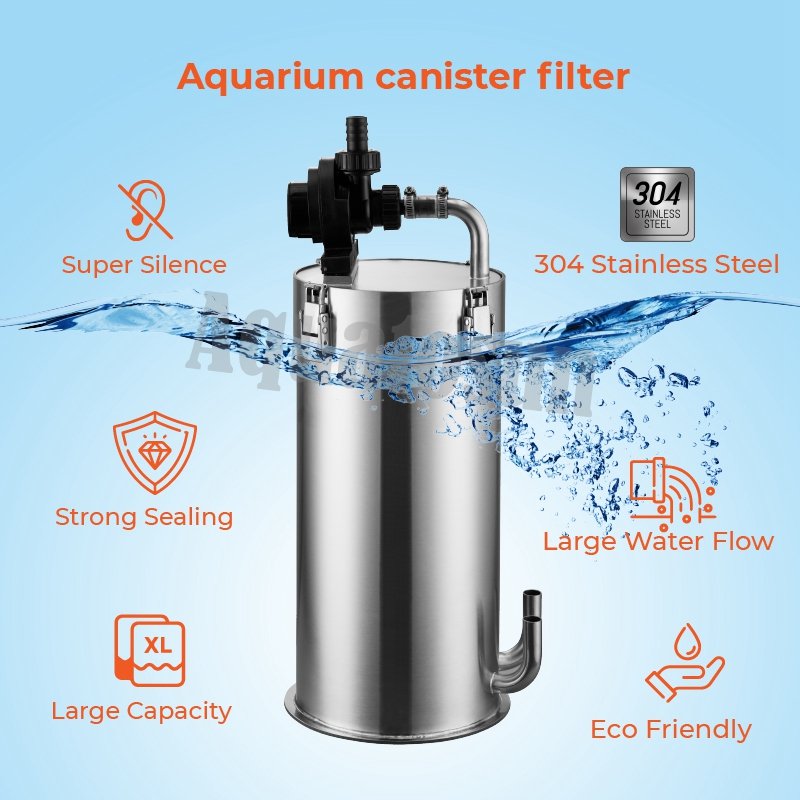 OEM Accepted Aquariums Accessories Aquarium Canister Filter for Freshwater Tank