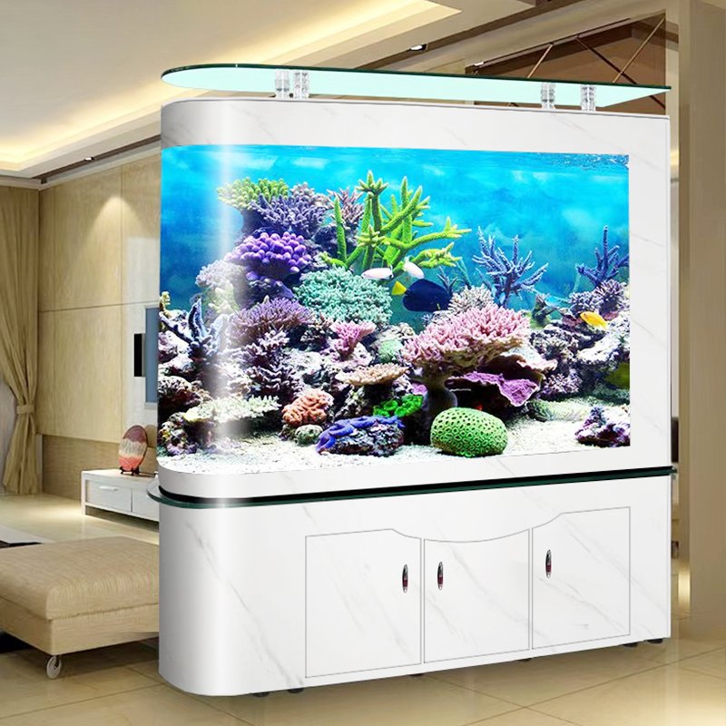 Customized Marine Large 200 Gallon Fish Aquarium, Factory Direct Sale Indoor Household Large Acrylic Fish Tank