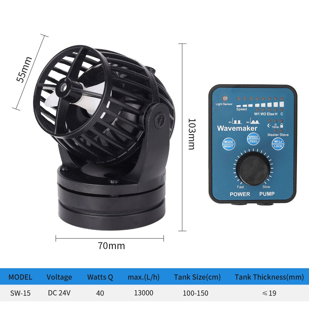 Jebao Silent Circulation Wave Pump SW Series Wave Pump Surf Pump