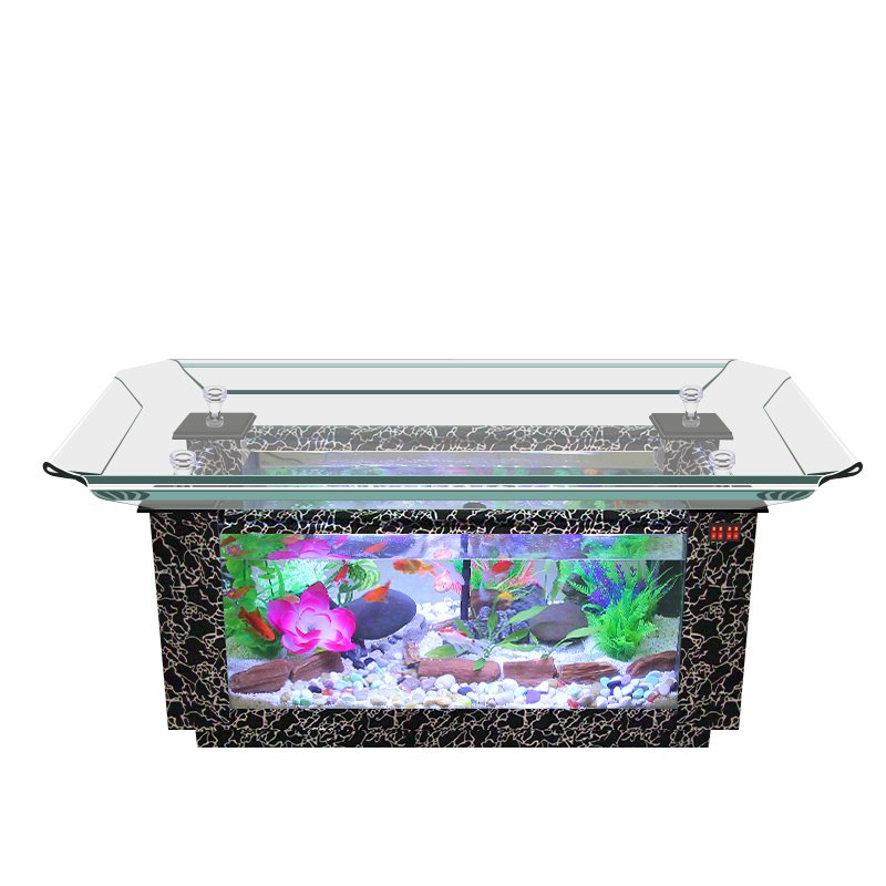 Fish Tank Aquarium High Quality Fish Tank Table Aquariums & Accessories Ultra Clear Glass Custom Aquarium Presents Support 200ml