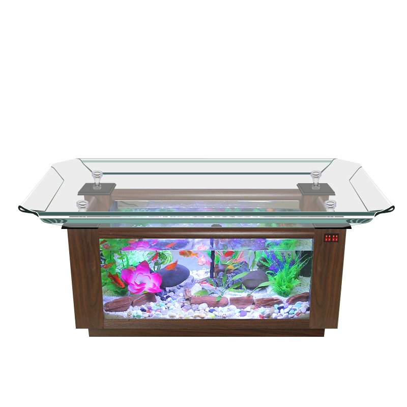 Fish Tank Aquarium High Quality Fish Tank Table Aquariums & Accessories Ultra Clear Glass Custom Aquarium Presents Support 200ml