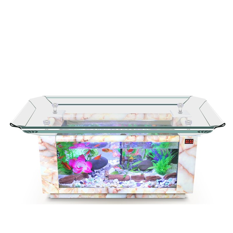 Fish Tank Aquarium High Quality Fish Tank Table Aquariums & Accessories Ultra Clear Glass Custom Aquarium Presents Support 200ml