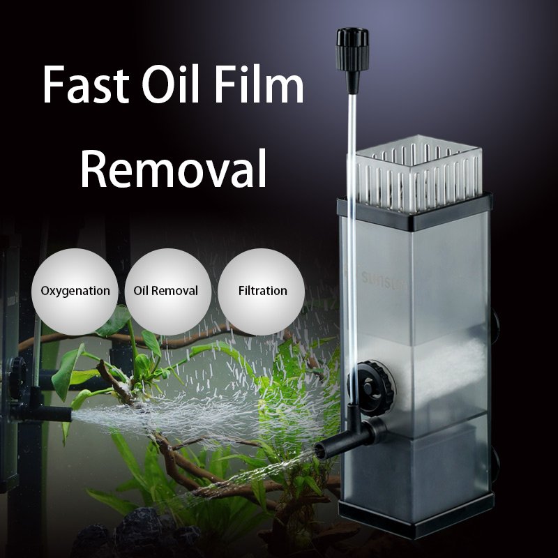 Sunsun JY Series Aquariums & Accessories Swimming Pool Quick Oil Removal Floating Automatic Pool Cleaner Skimmer