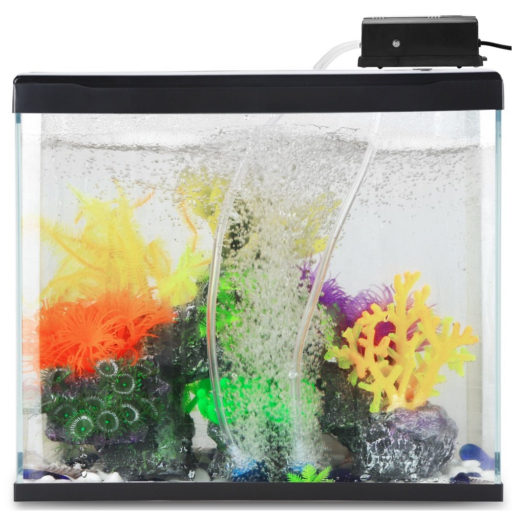 RS Aquarium Air Pump SP-780/SL-2800 Double-hole Oxygen Pump Fish Tank 3W Small Oxygen Pump