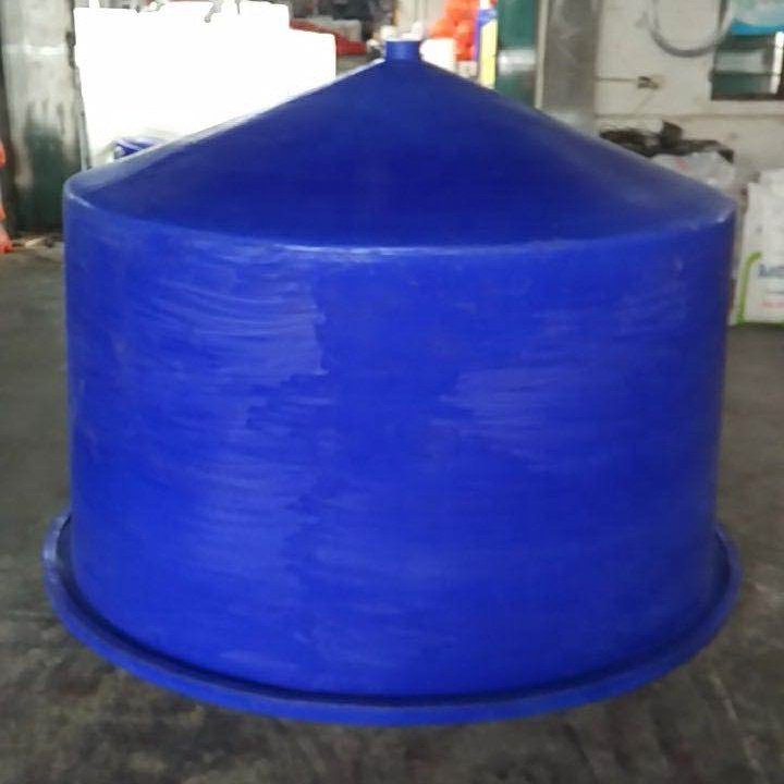 china supplier Polyethylene rotomolded manufacturer blue flexible plastic aquarium koi fish tank