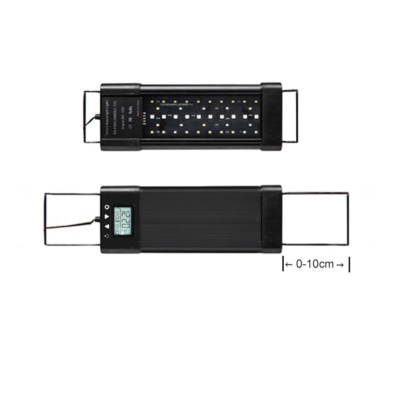 SIROKA SRK-FTL30cm IP68 Waterproof LED Fish Tank Light Aquarium Light With Sunrise&Sunset Colorful Luminous Mode Controller