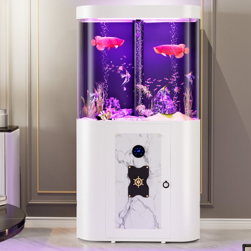 170L Indoor living room acrylic aquarium new style with filter medium-sized ornamental fish tank