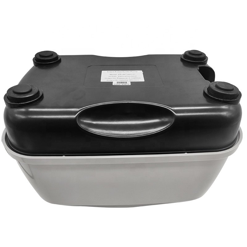 AP-1403 large output 60W 90L/min high power silent strong oxygen fish pond commercial ponds diaphragm type aquarium air pump