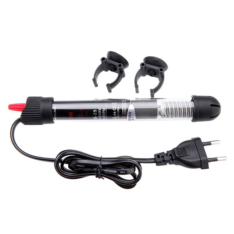 Submersible Water Vitreous Heater Heating Rod for Aquarium Fish Tank Cleaner Simple Practical for Decor Heating Rod Heater