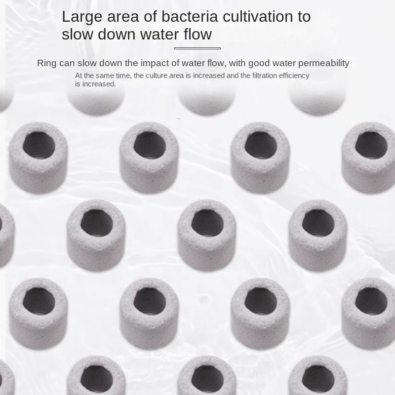 VOONLINE Plastic Biological Foam Filter Media Freshwater Aquarium and Marine Pond Filtration Core