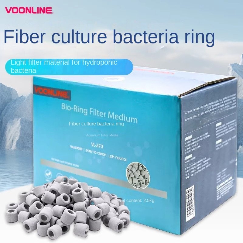 VOONLINE Plastic Biological Foam Filter Media Freshwater Aquarium and Marine Pond Filtration Core