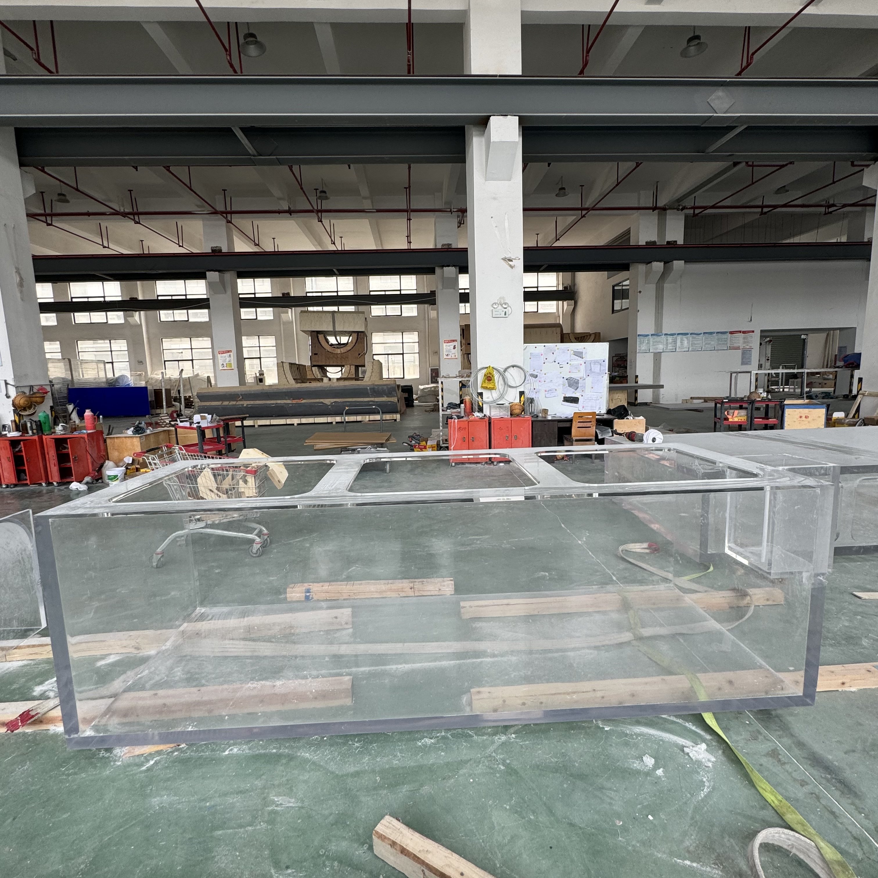 High quality cheap price custom very large betta fish tank acrylic divider aquarium