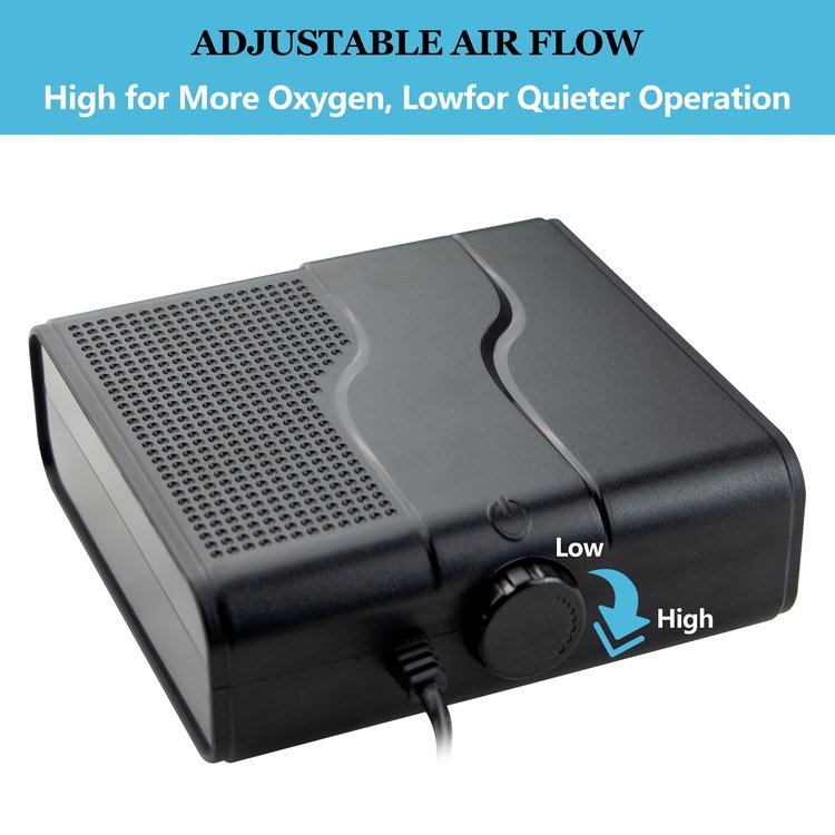 10w Aquarium Accessories Electric Fish Tank Efficient Aquarium Air Adding Oxygen Pump