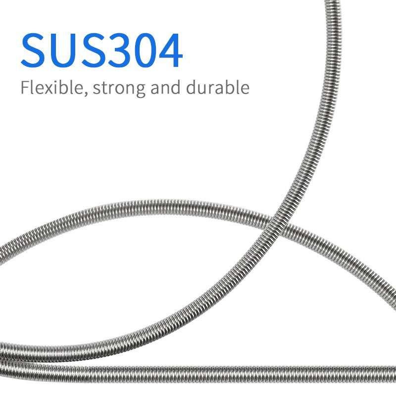 Stainless Steel Nylon Hose Brush Pipe Cleaners Tube Straw Cleaning Brush U-Shape Flexible Drain Brush Aquarium Maintenance Tool