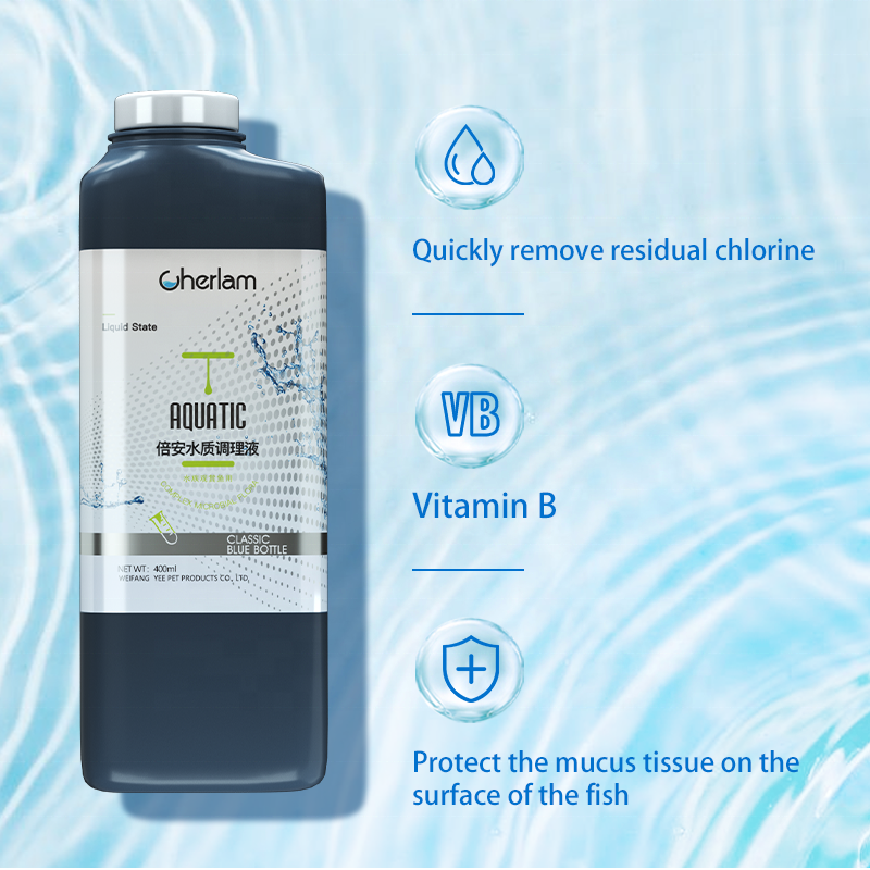 Cherlam Good Quality Hot Selling Nitrifying bacteria Factory Price Wholesale Aquariums&Accessories Fish Tank Potion Conditioner