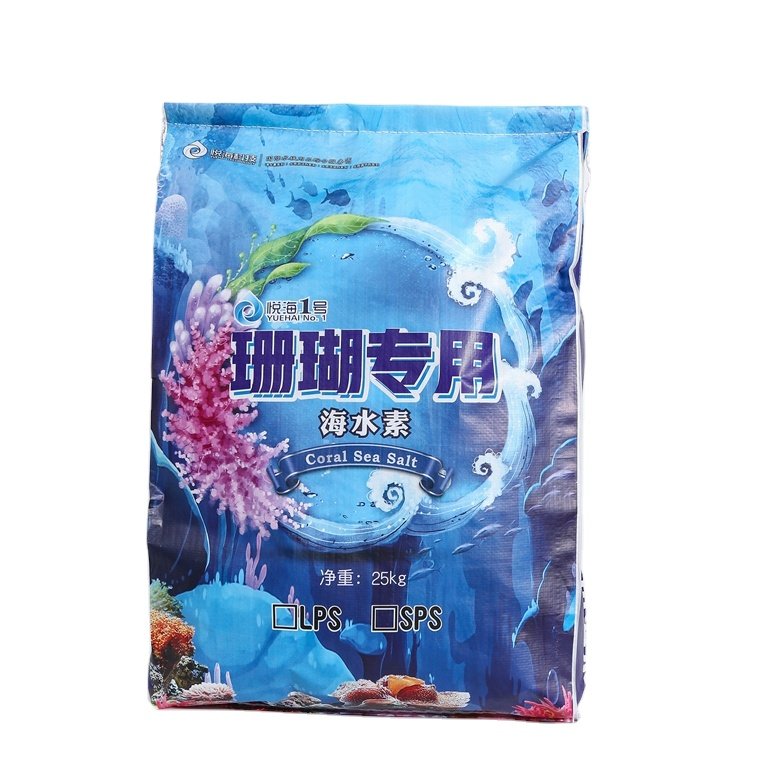 2024 New Formula Marine Aquaculture Guppy Arowana Fish Low Priced Coral Sea Salt Rectangular Cylinder Glass Plastic Containers
