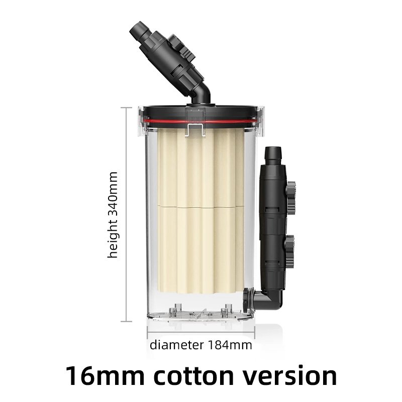 No. 2 Ultra-Quiet External Aquarium Filter for Freshwater & Sea Water for Fish Tanks & Aquariums