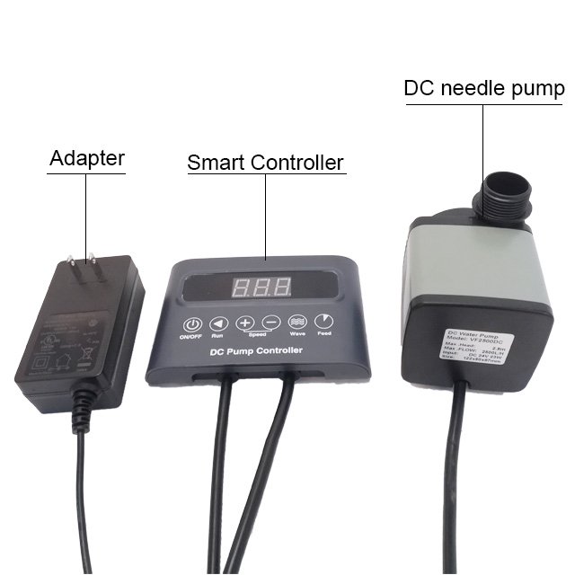 Heto aquarium accessories DC Needle Pump for Seawater/Saltwater/Coral/Reef Fish Tank protein skimmer aquarium marine