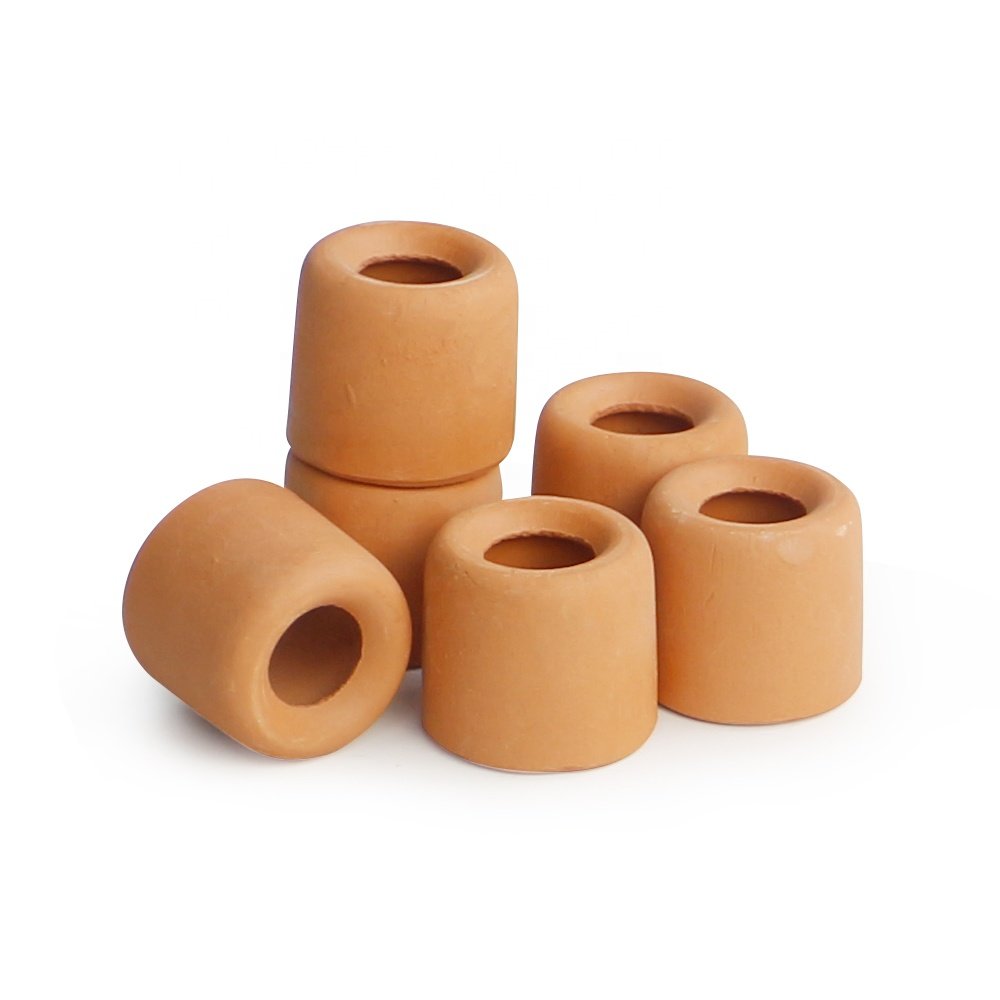 Wholesale round Terracotta Fish Hiding Cave for Aquarium Decor for Shrimp Breeding-for Home Fish Tank Accessories