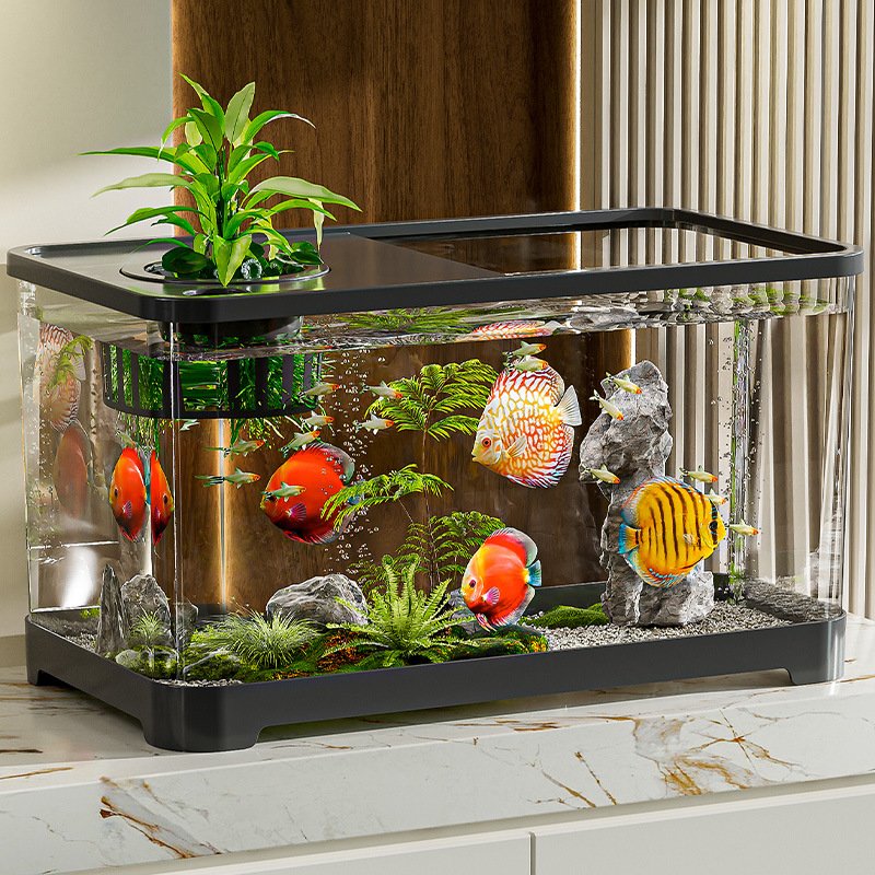 wholesale custom Modern and Luxury large acrylic aquarium Fish Tank