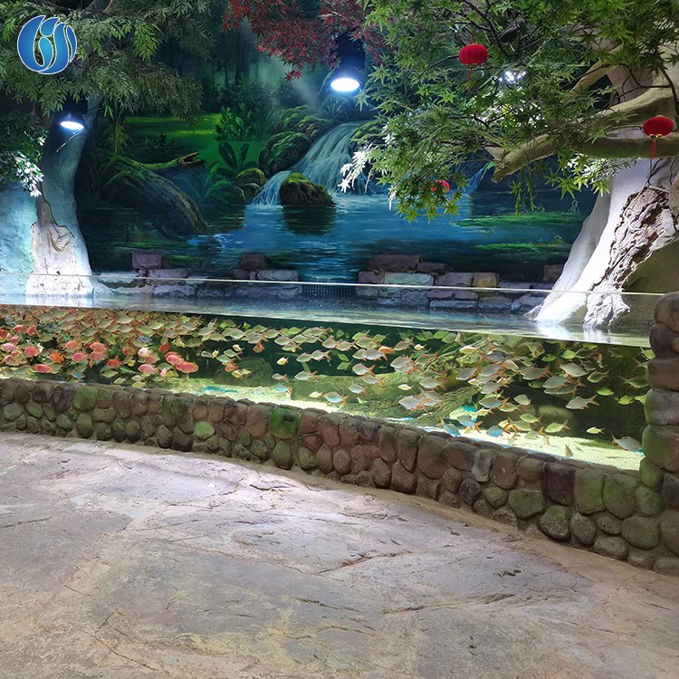 Big Size Thick Modern Style Clear Aquariums, Aquarium Tank Acrylic electrical/low noise/usb/Flea/Comb