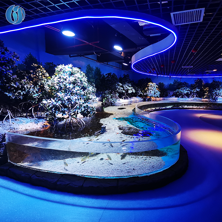 Big Size Thick Modern Style Clear Aquariums, Aquarium Tank Acrylic electrical/low noise/usb/Flea/Comb