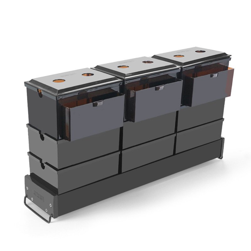 Acrylic aquarium fish tank filter water storage type upper drip box 3 + 1 top drawer drip filtration