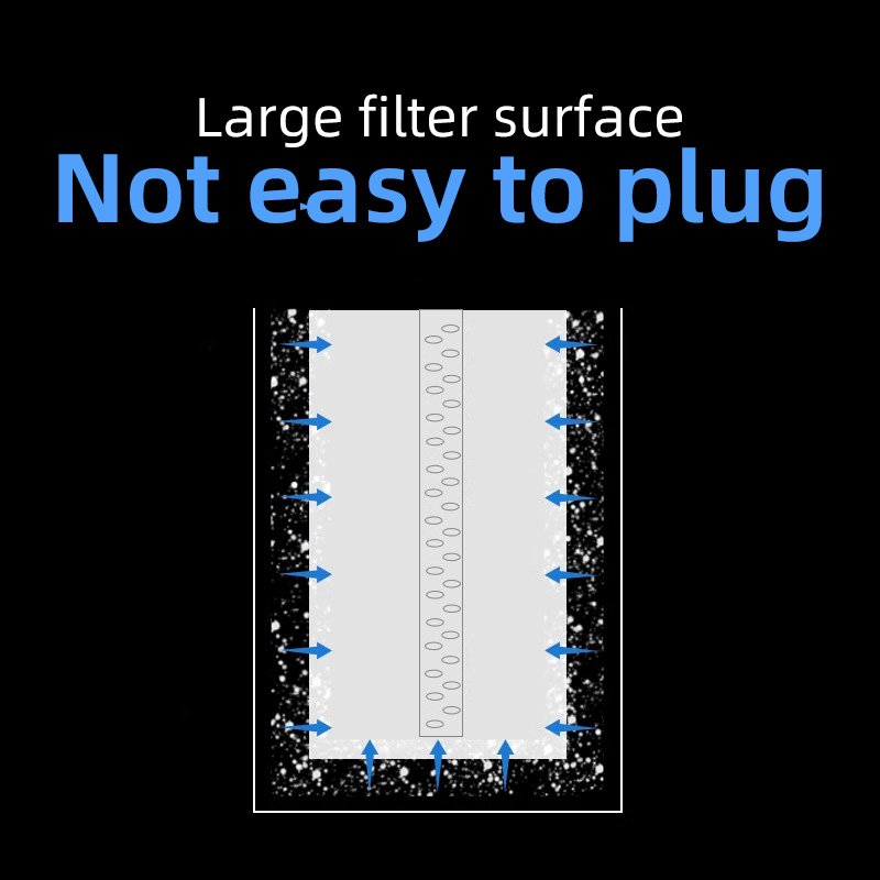 No. 1 external tank filter with filter media unpowered for large fish tanks and aquariums