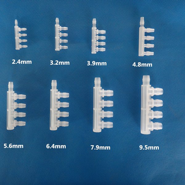 JR Aquarium Air Flow Outlet Air Pump Flow Lever Control Valve Manifold Splitter Switch Tap Oxygen Tube Distributor