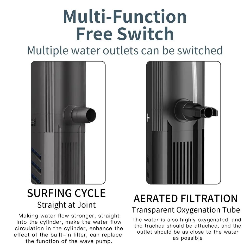 Yee 4 in 1 fish tank filter multi-layer circulating aquarium filtration wholesale price aquarium filter