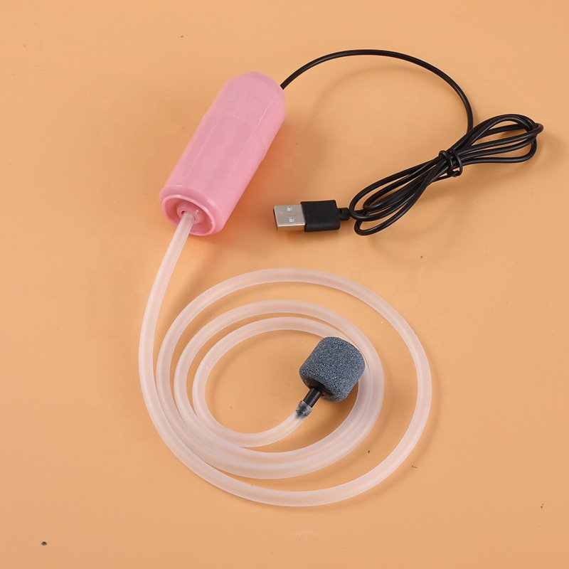 Hot sale mini portable usb 1L/min air pump acuario fish aquarium tank portable for fish tank