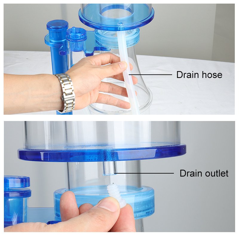 Aquarium Manufacturer Wholesale price Protein Skimmers for Saltwater Aquariums with Ultra Quiet Needle Pinwheel DC Pump