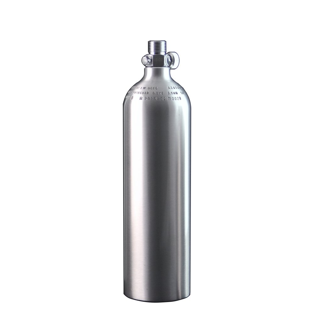 sale ph124bar aluminum w21.8 on/off valve co2 aquarium cylinder tank with pi0029