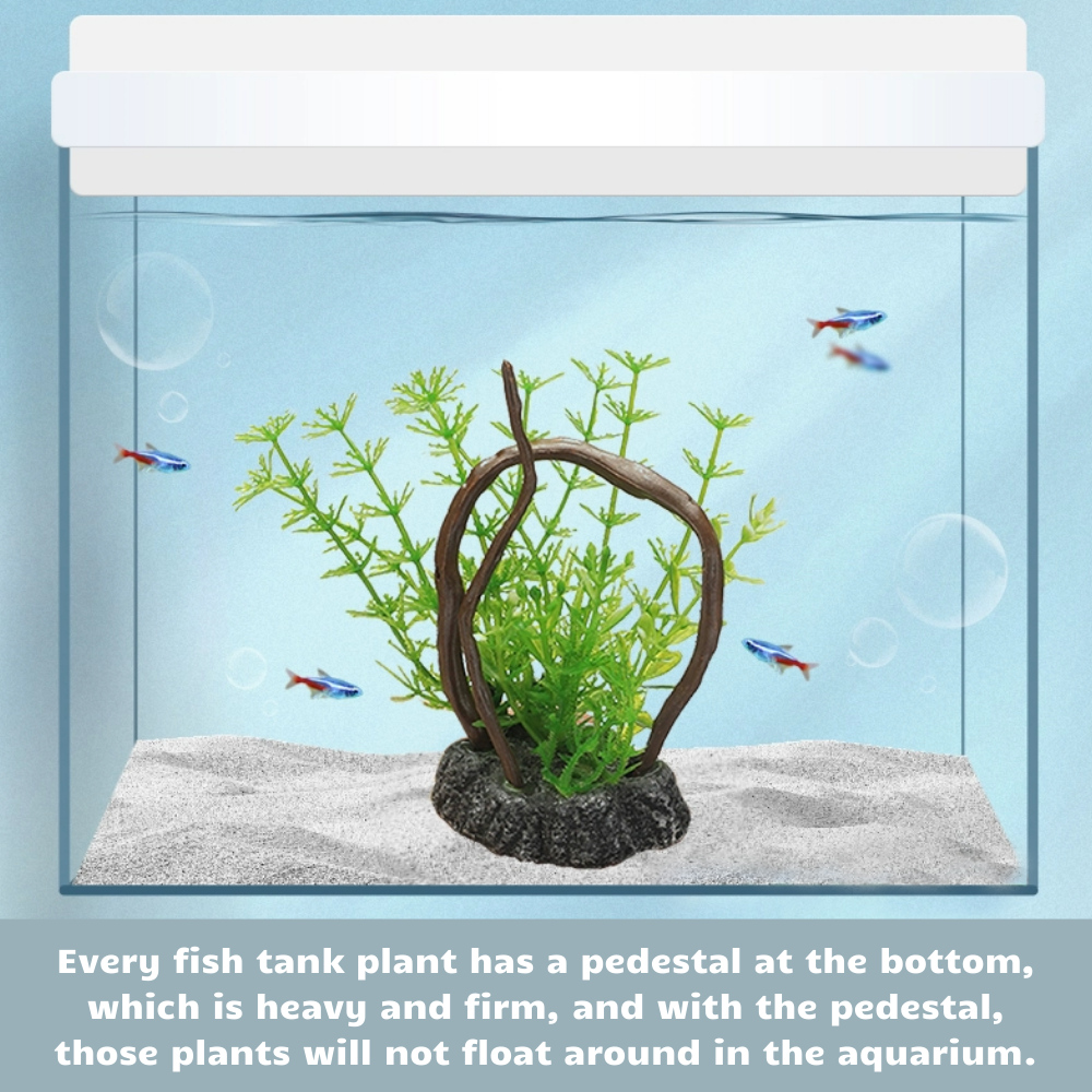 Aquarium Decorations Green Plants Goldfish Betta Fish Tank Decorations Hides Accessories