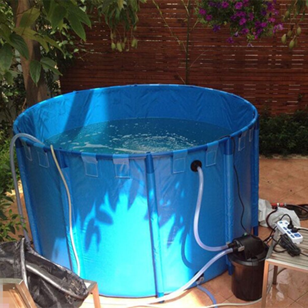 Aquarium PVC Tarpaulin Foldable Fish Pond