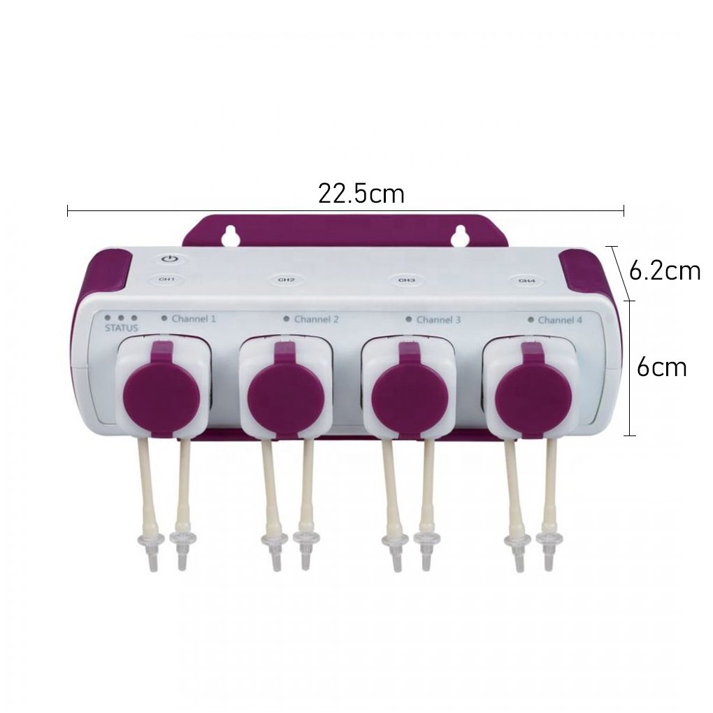 Jebao Jecod MD-4.4 DC 12V WiFi Smart Automatic Fixed Support Saltwater Aquarium Dosing Pump for Marine Coral Reef Fish Tank