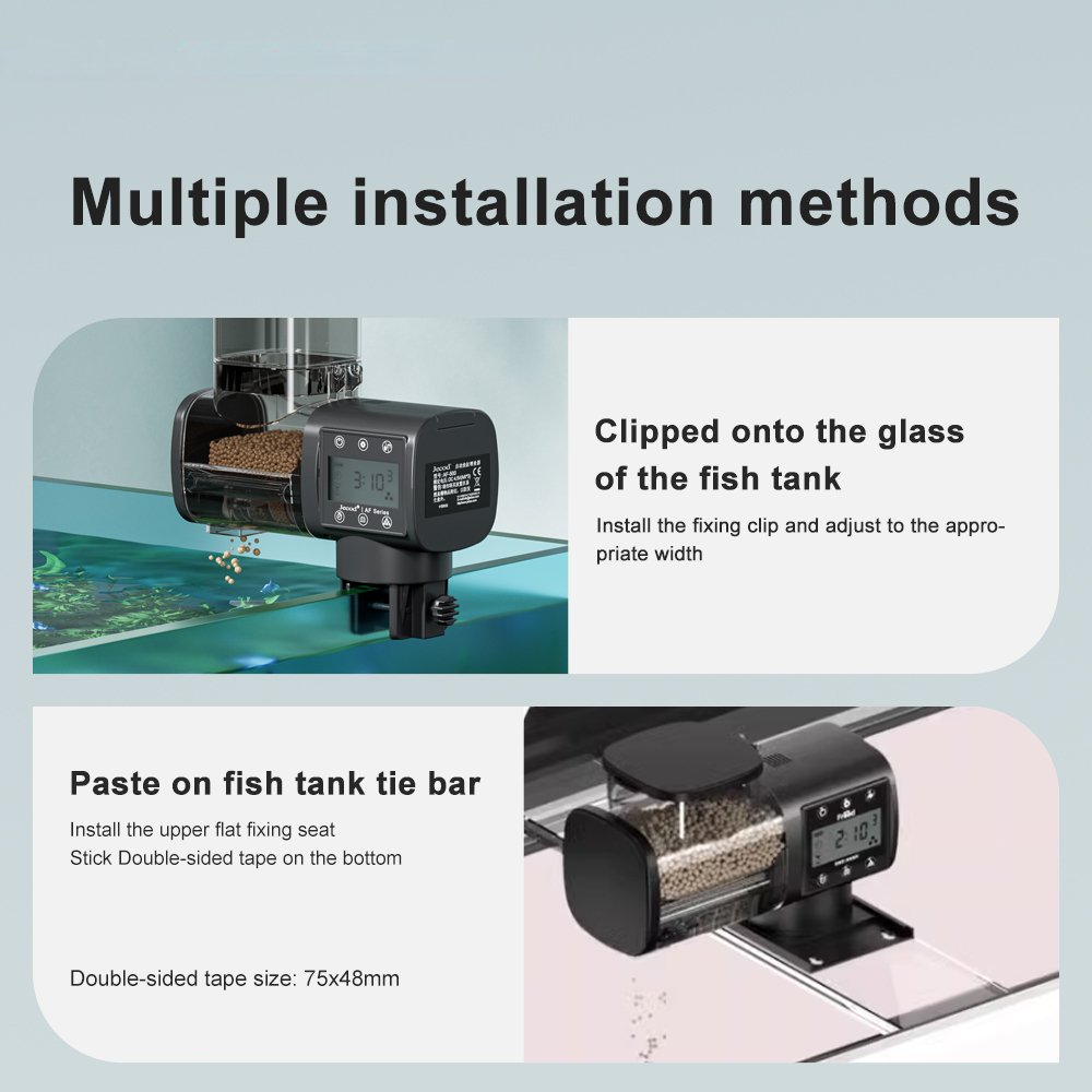 Jebao Automatic Aquarium Feeder Intelligent Fish Tank Feeder Digital Timing Wifi Wireless Remote Control Fish Tanks Accessories