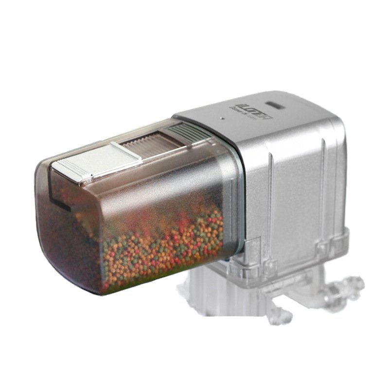 Smart WiFi Automatic Fish Tank Feeder & Accessories Small Glass & Plastic Aquarium with Custom Volume Timing Feeding Machine