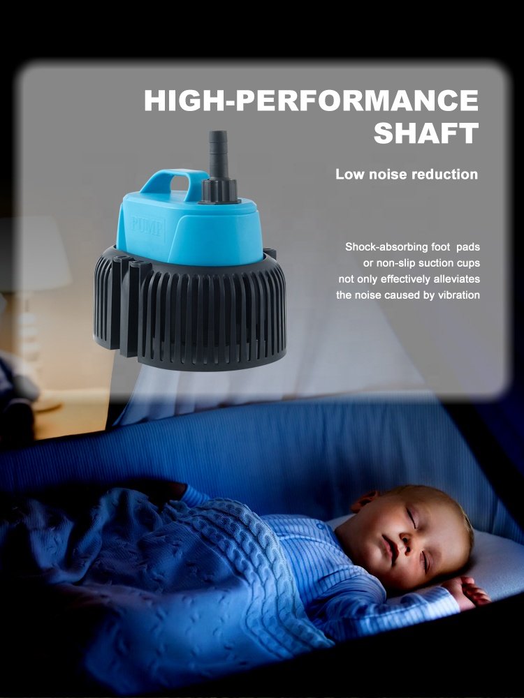 New arrival air conditioner pump fountain garden air cooler pump solar power 35W small aquarium air pump
