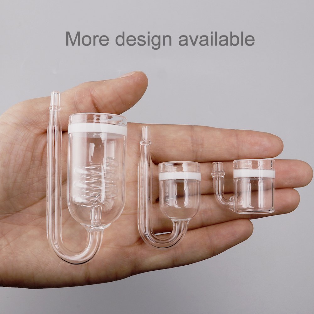 Glass CO2 Diffuser for aquarium fish tank