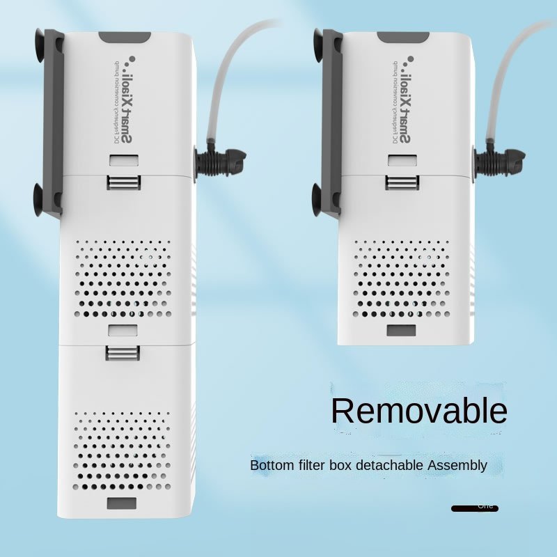 sunsun Fish tank filter three in one built-in sponge filter small aquarium circulating oxygenation equipment XQP500F