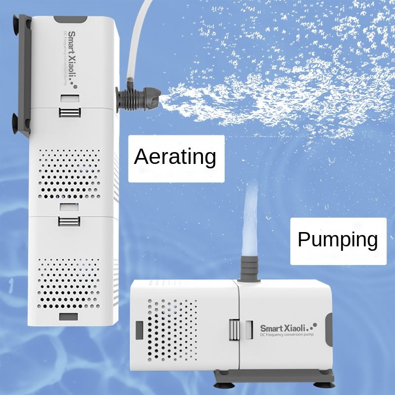 sunsun Fish tank filter three in one built-in sponge filter small aquarium circulating oxygenation equipment XQP500F