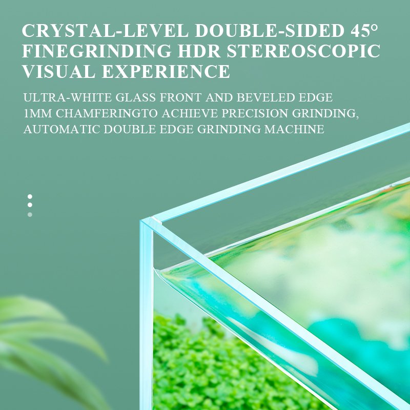 Yee Factory Wholesale Aquarium Ecological Tank Desktop Landscaping Fish Tank