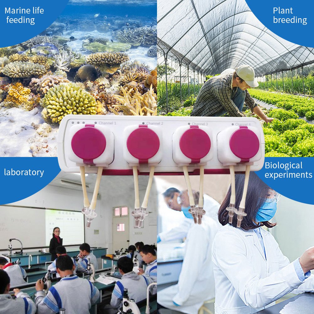 Jebao High Precision Auto Dosing Pump WiFi APP Control Titration Pumps MD4.4 Automatic Marine Reef Doser For Fish Tank Aquarium