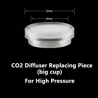 Aquarium co2 diffuser ceramic stone replacing piece co2 diffuser accessories