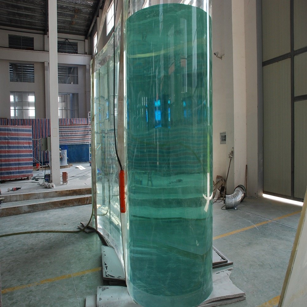 clear glass acrylic marine aquarium