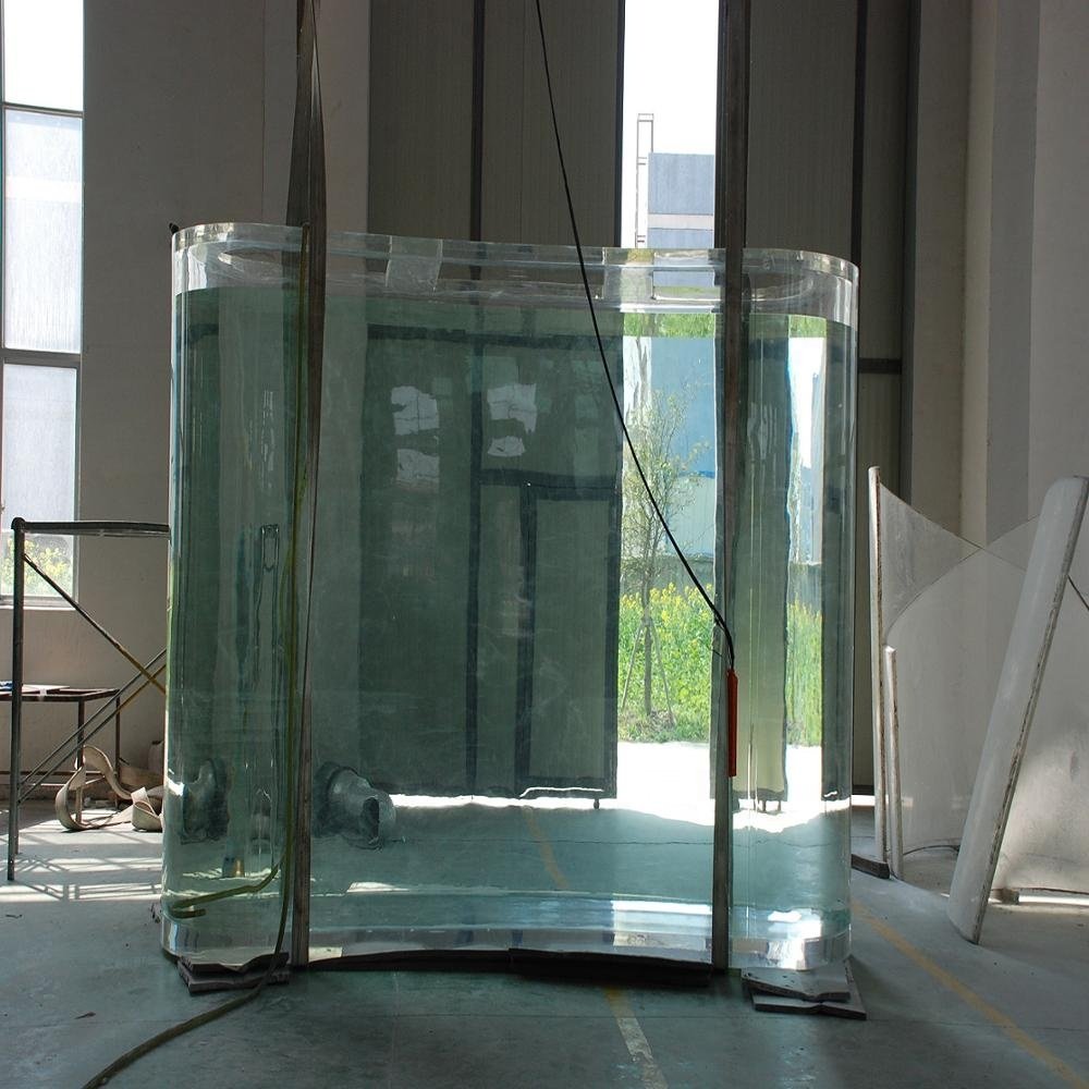 clear glass acrylic marine aquarium